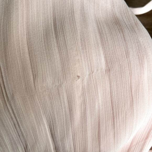 Abercrombie & Fitch Pastel light pink pleated Mini Dress Size M - Picture 11 of 11